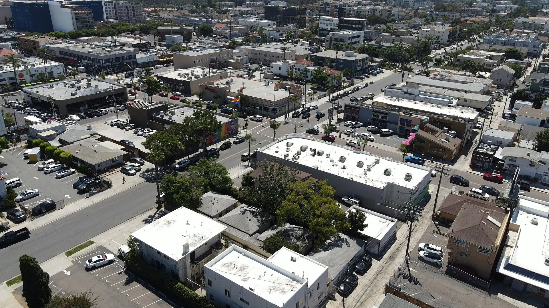 Drone Photography Hillcrest San Diego