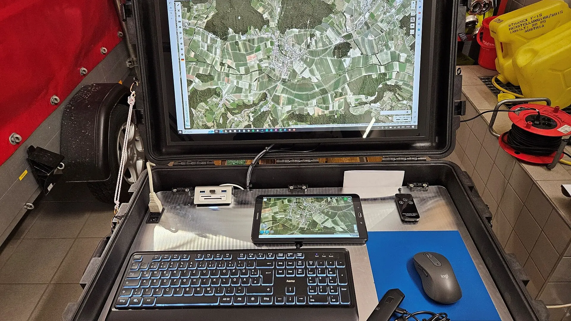 Matrice 300 RTK على الأرض