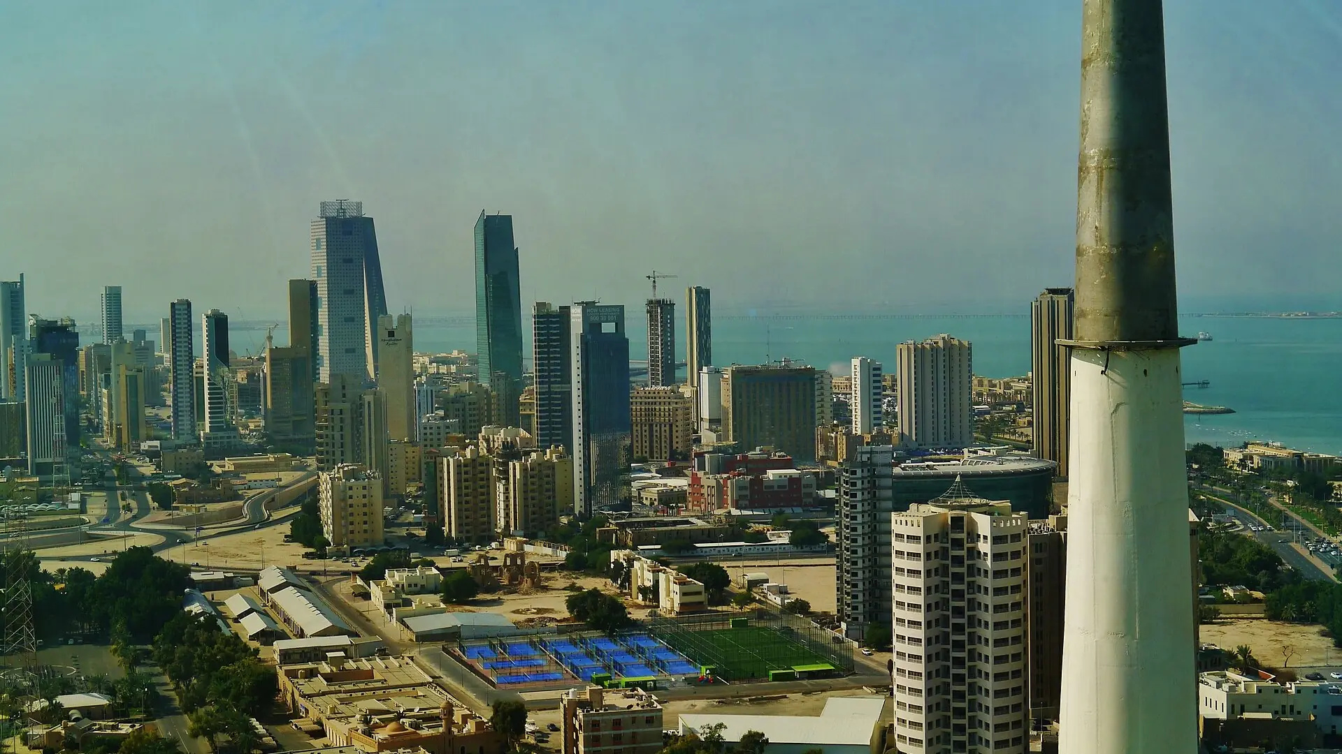 مدينة الكويت من أبراج الكويت