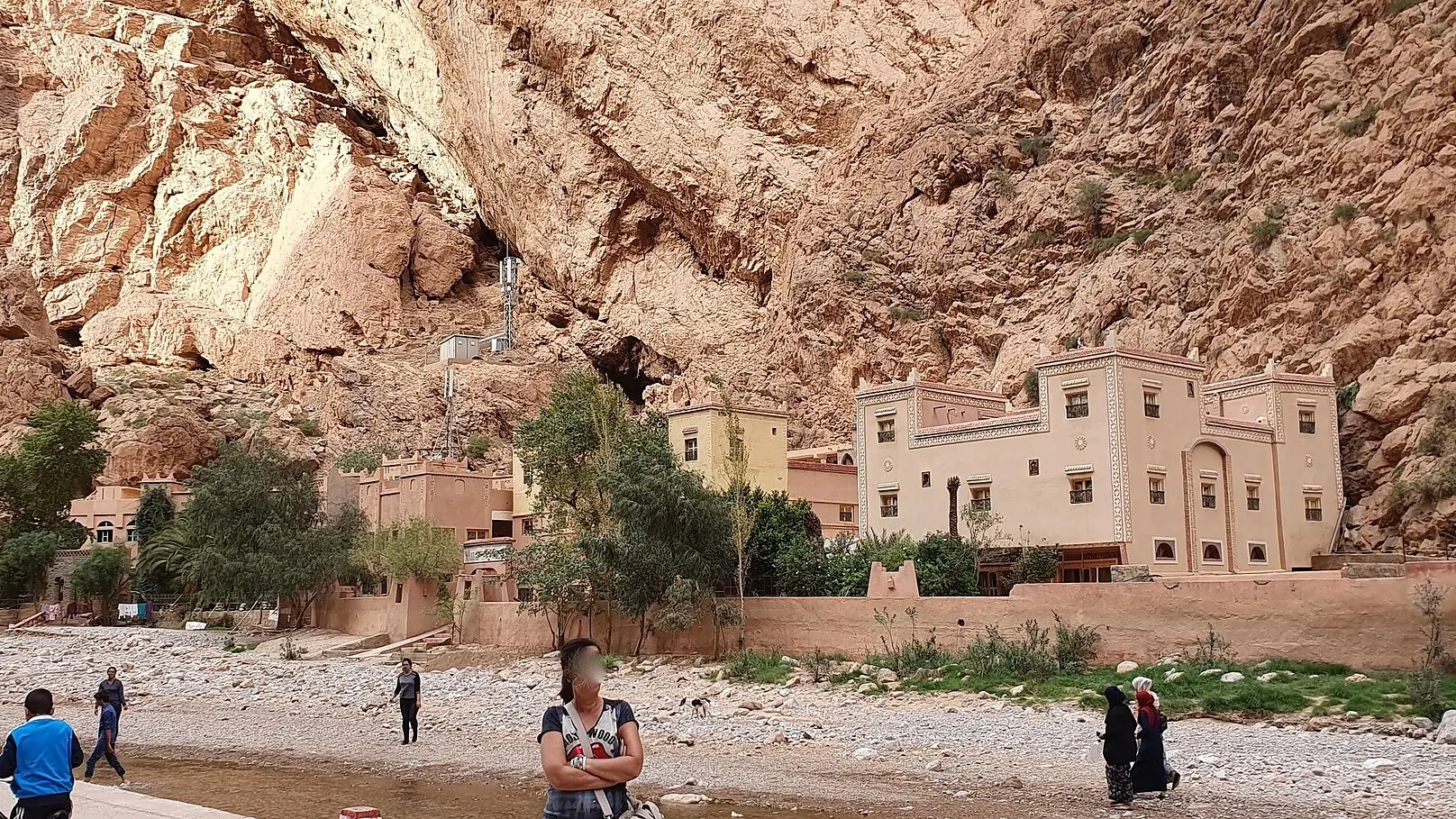 مضايق تودغى في جبال الأطلس الكبير