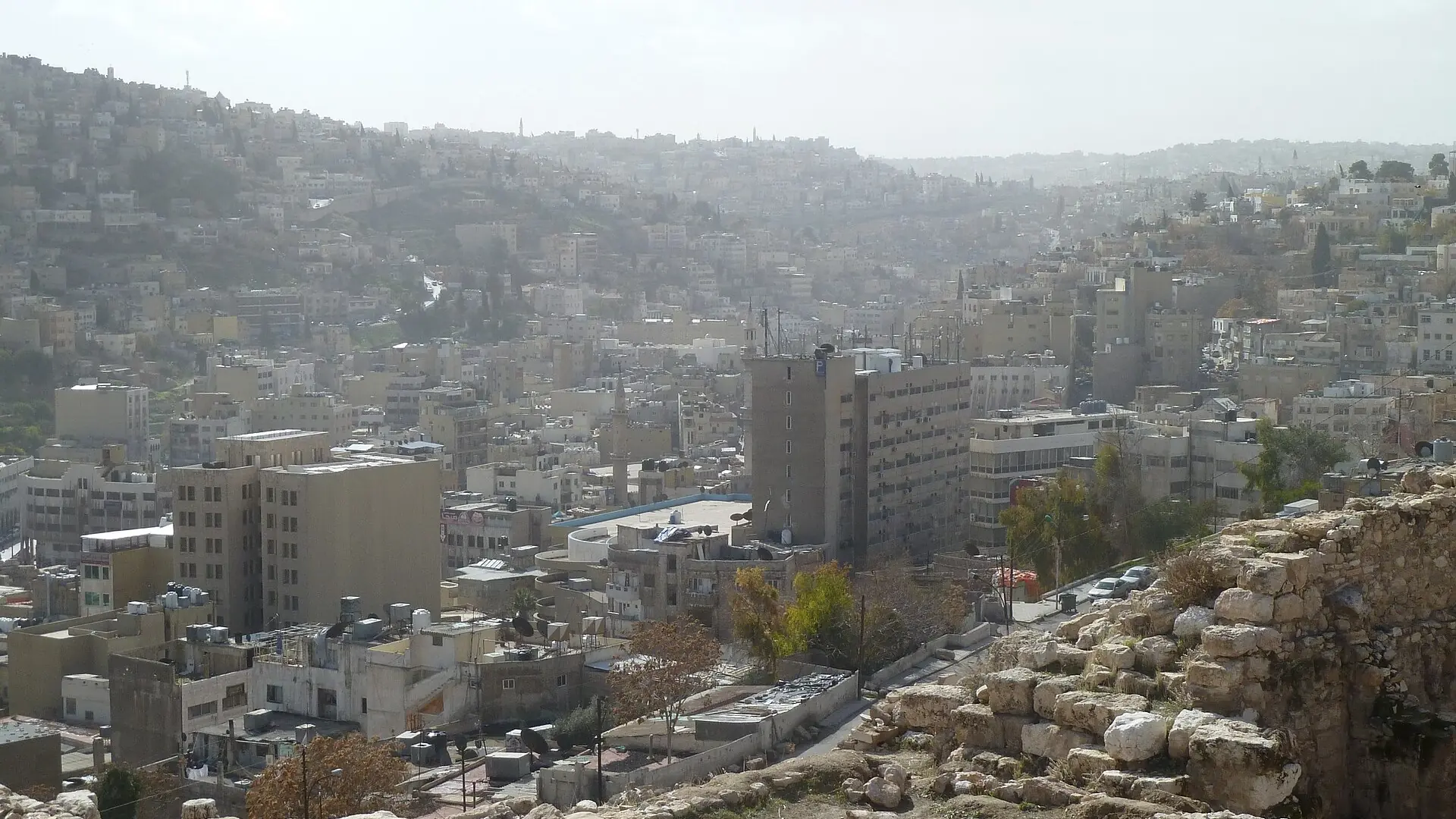 عمّان من جبل القلعة