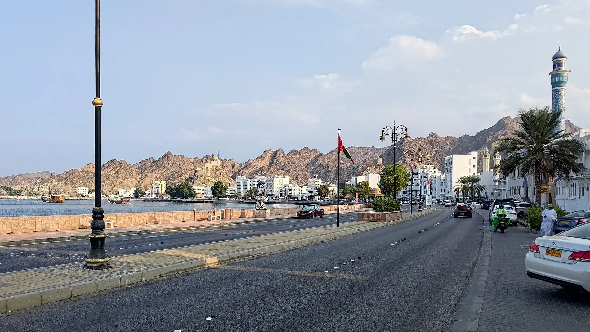 كورنيش مطرح في مسقط