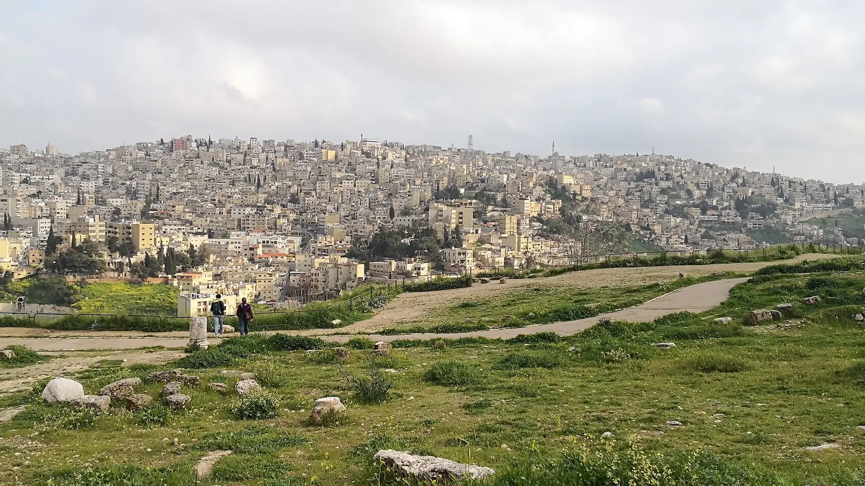 جبل القلعة في عمّان